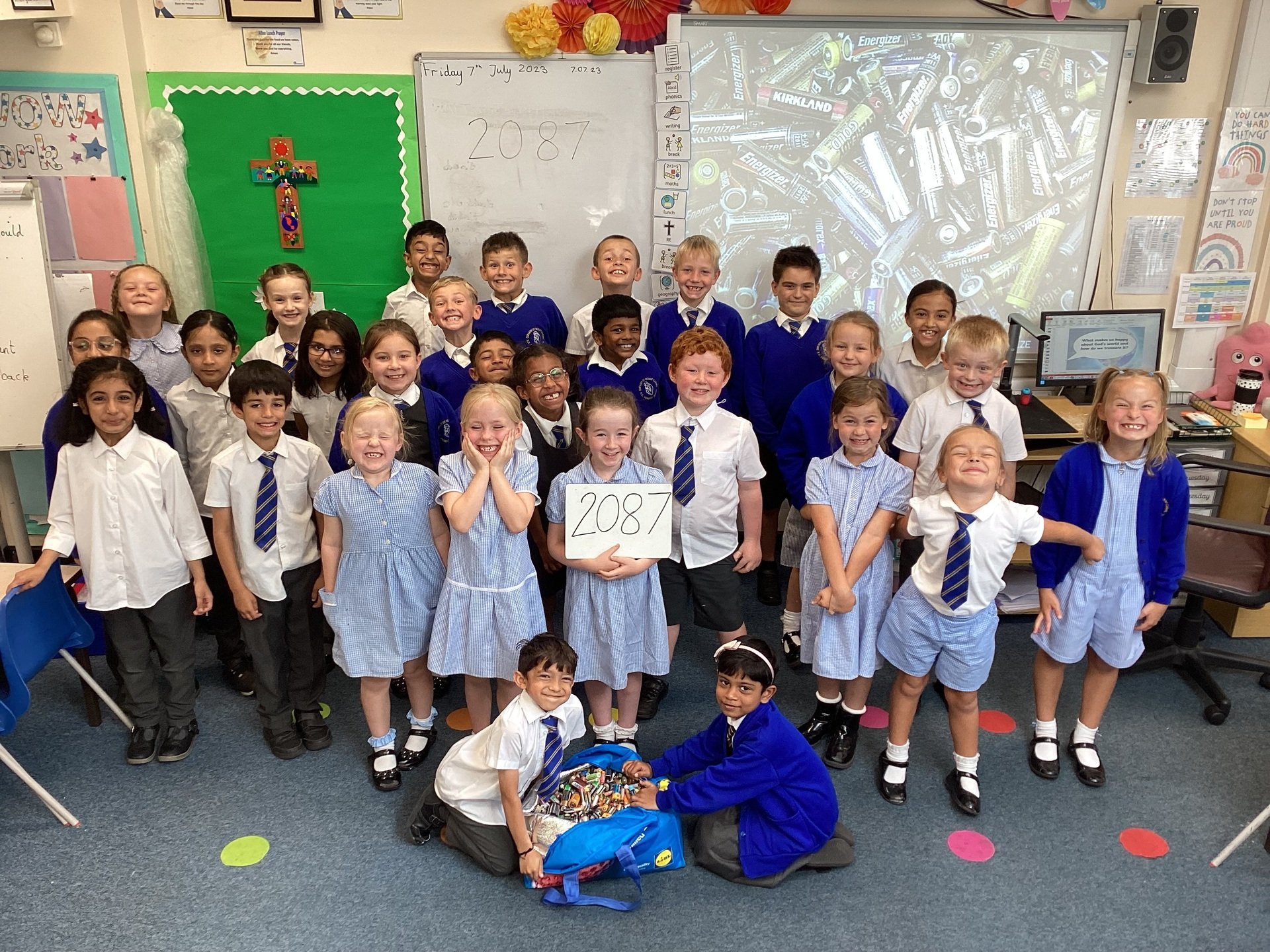 Well done OMLC Duracell Big Battery Hunt