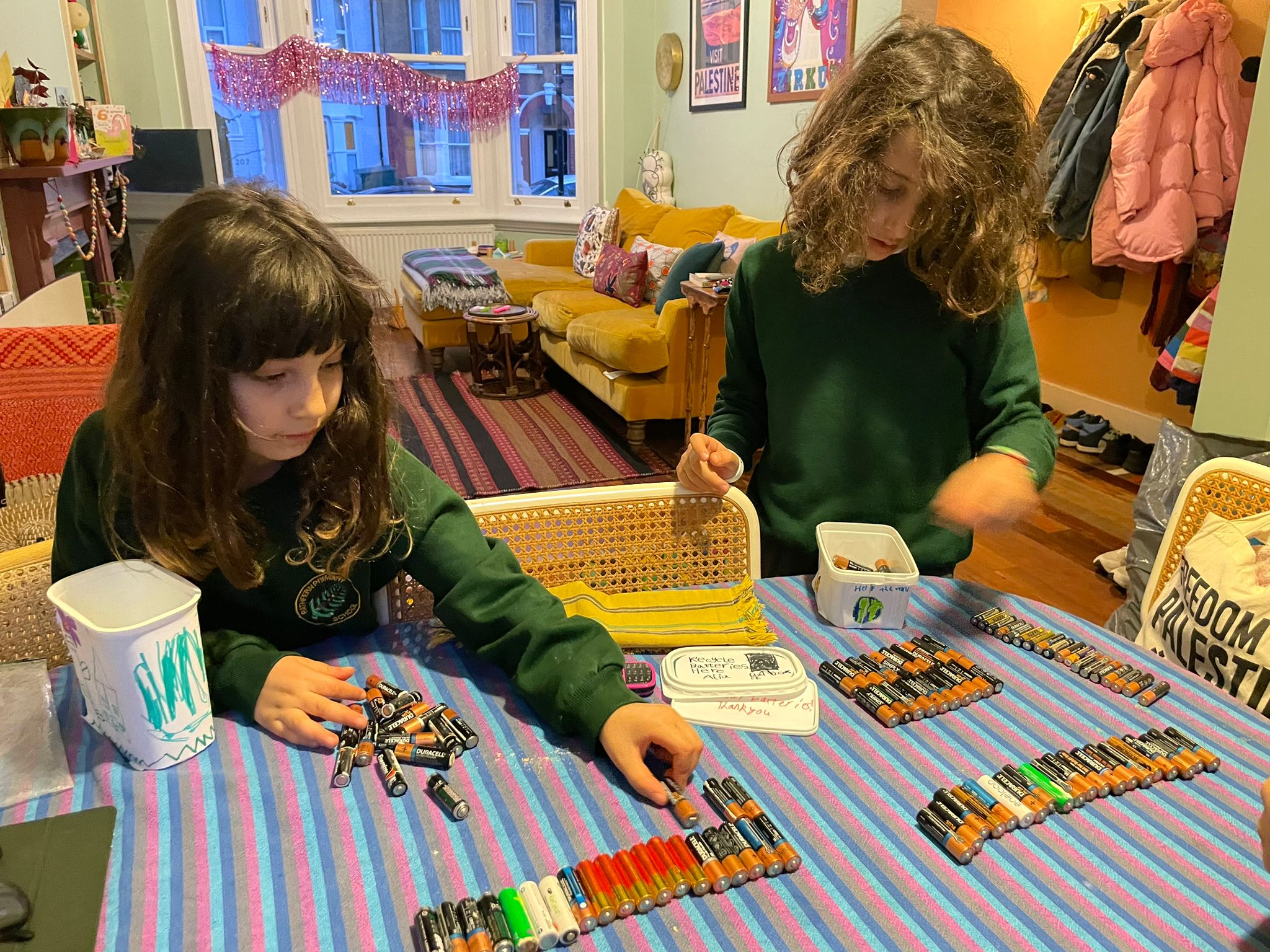 The Dynamic Duo of Battery Collecting! Duracell Big Battery Hunt